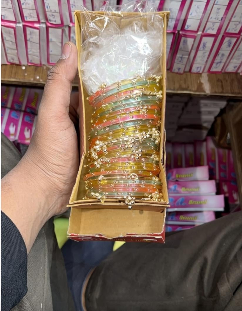 Original light Multicolor viral kashmiri Bangles Set ✨