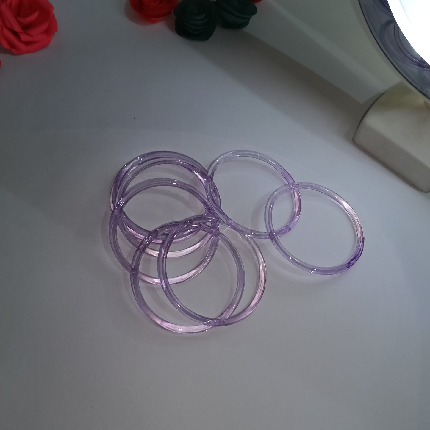 Original Jelly Bangles Set of 8| Joint-Free Design|