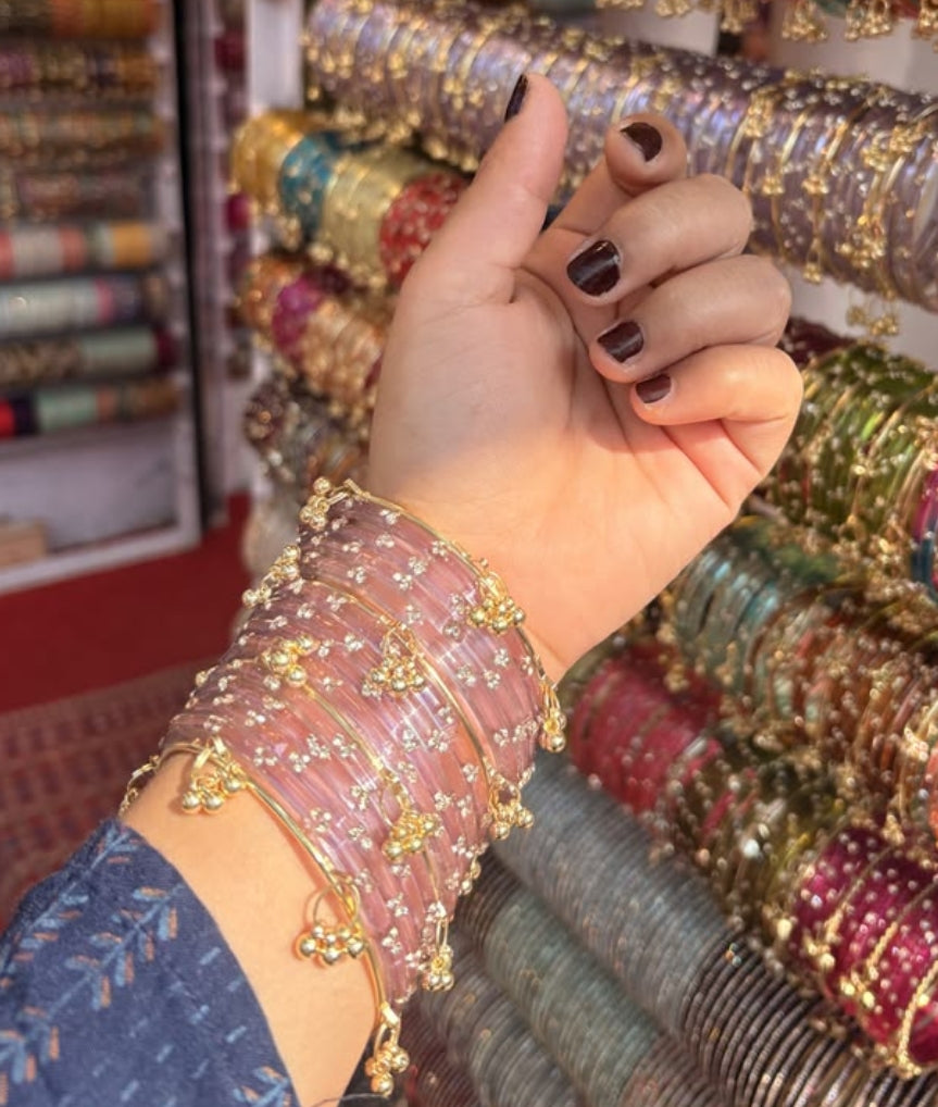 ✨ Original Kashmiri trending Bangles – Two Hand Set ✨