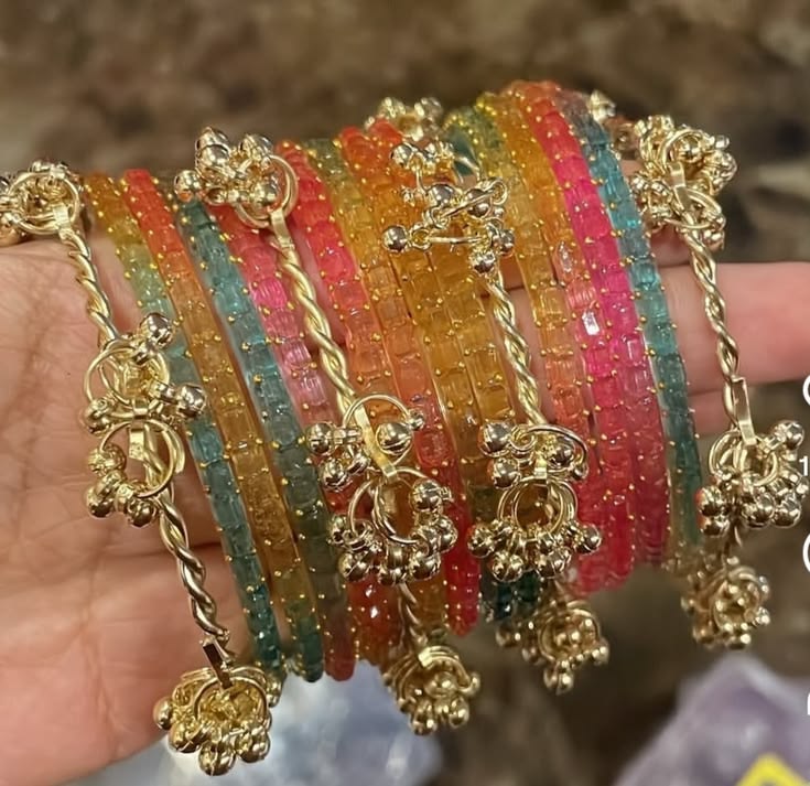 ✨ Original Kashmiri trending Bangles – Two Hand Set ✨