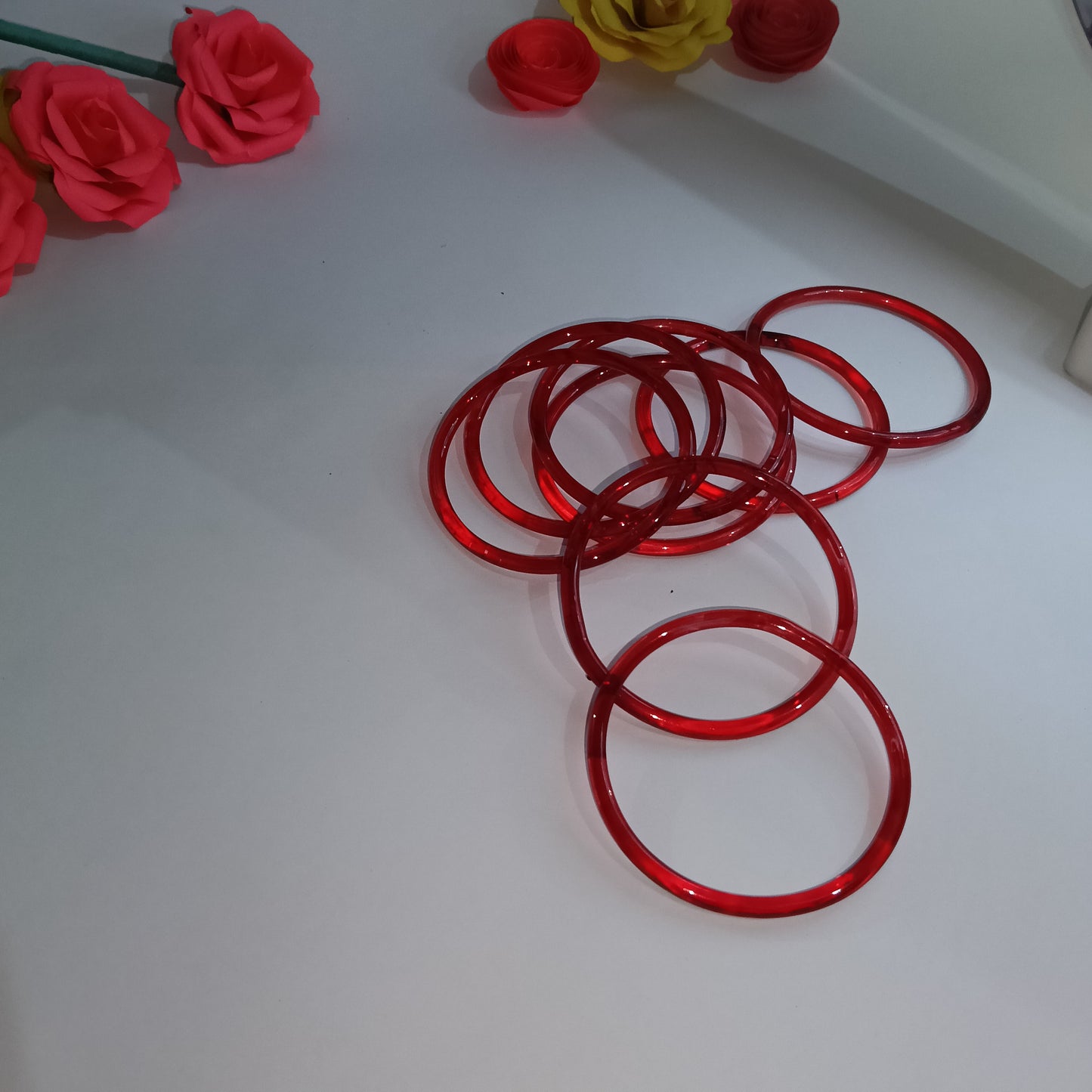 Original Jelly Bangles Set of 8| Joint-Free Design|