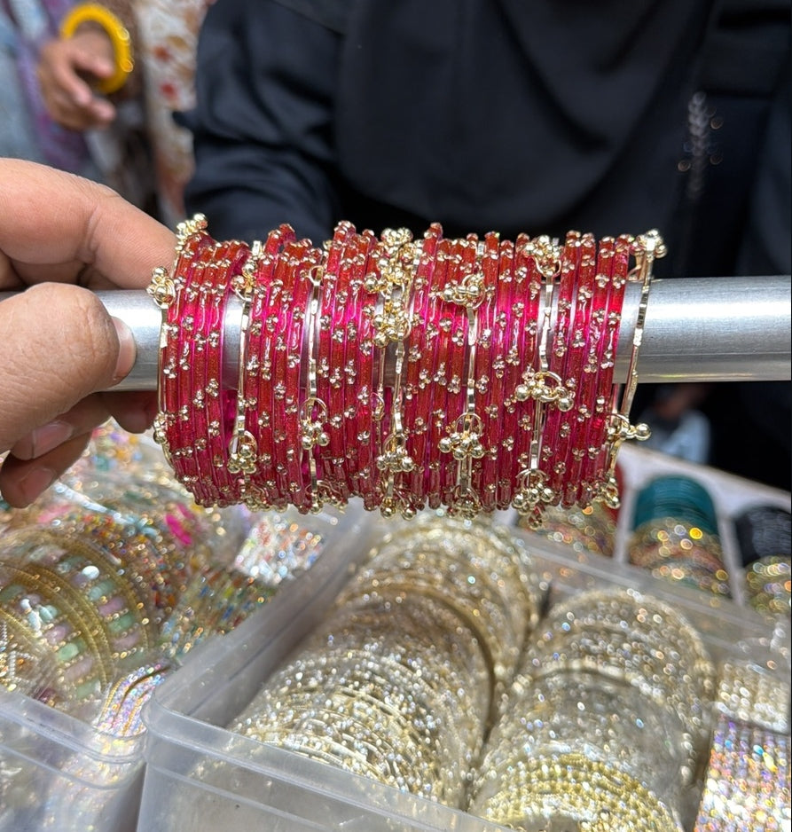✨ Original Kashmiri trending Bangles – Two Hand Set ✨