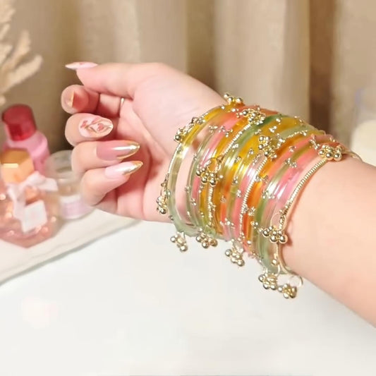 Original light Multicolor viral kashmiri Bangles Set ✨