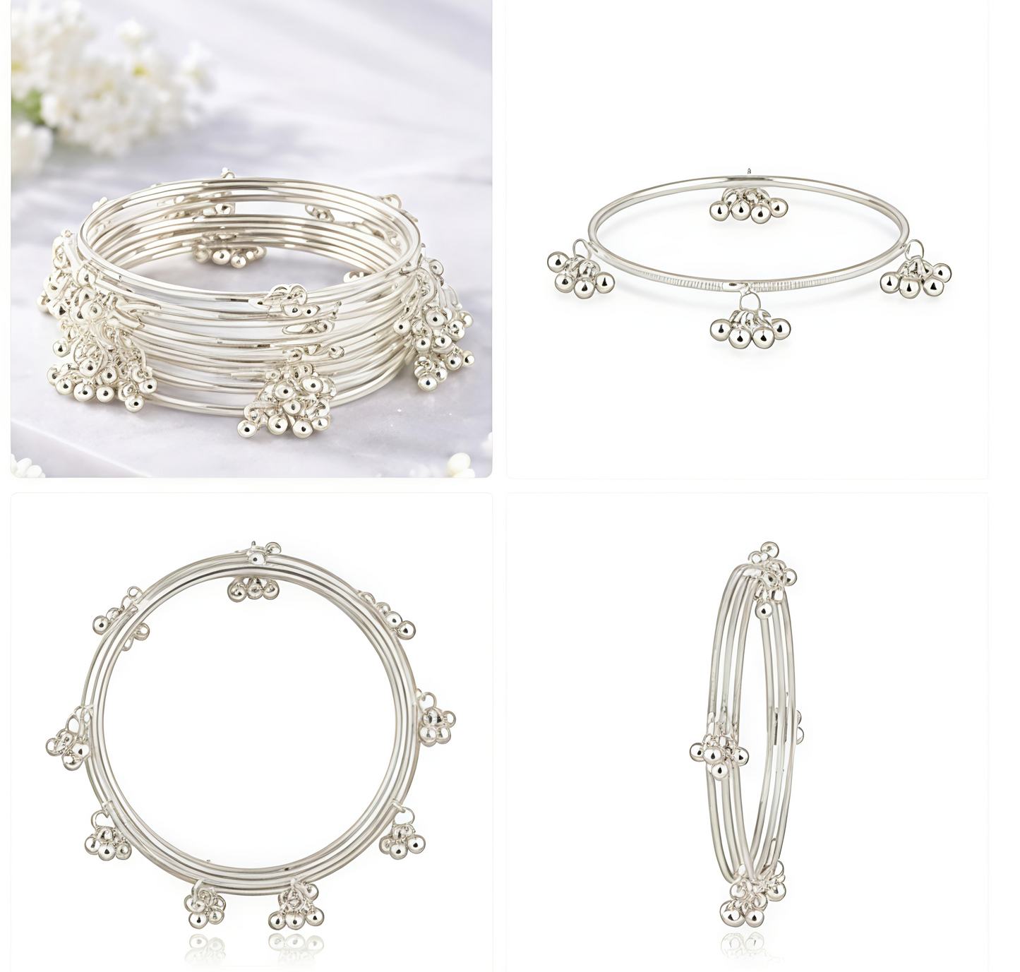💫 Original Kashmiri Ghungroo Bangles Set💫