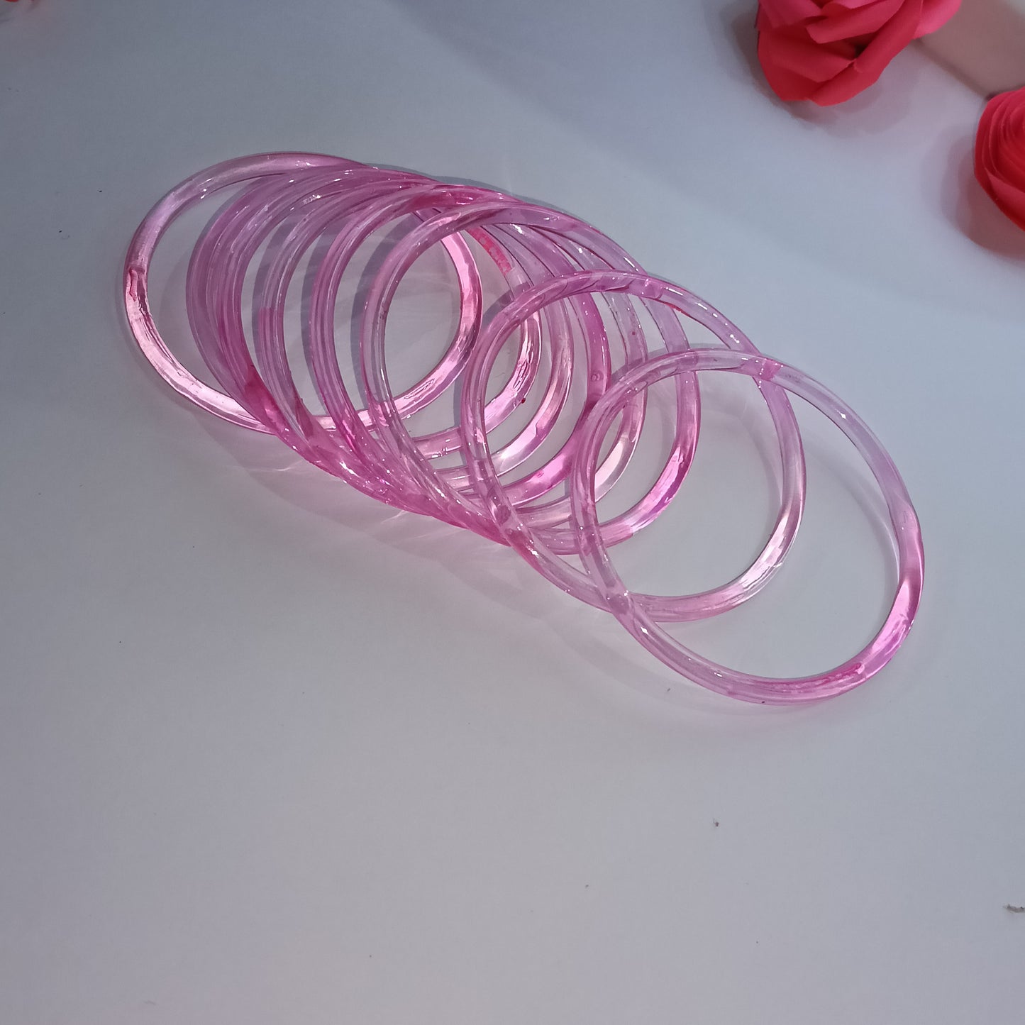 Original Jelly Bangles Set of 8| Joint-Free Design|