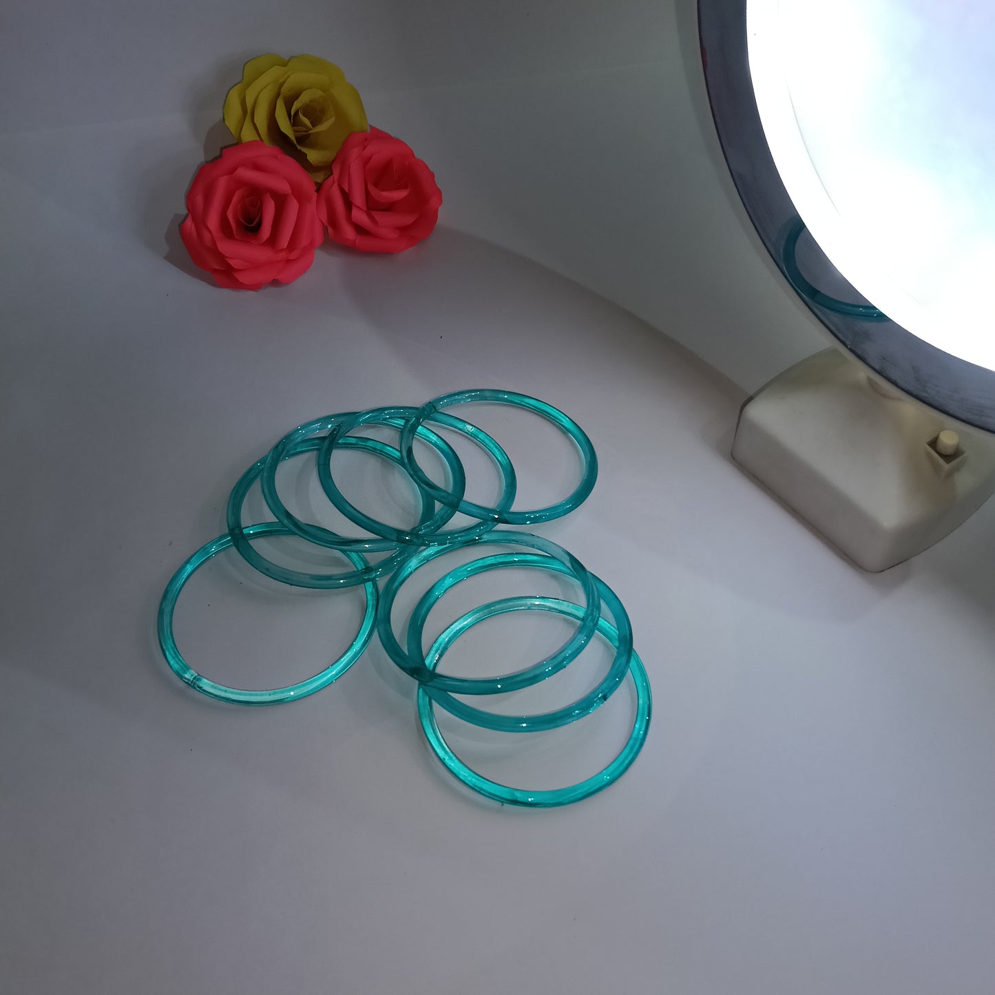 Original Jelly Bangles Set of 8| Joint-Free Design|