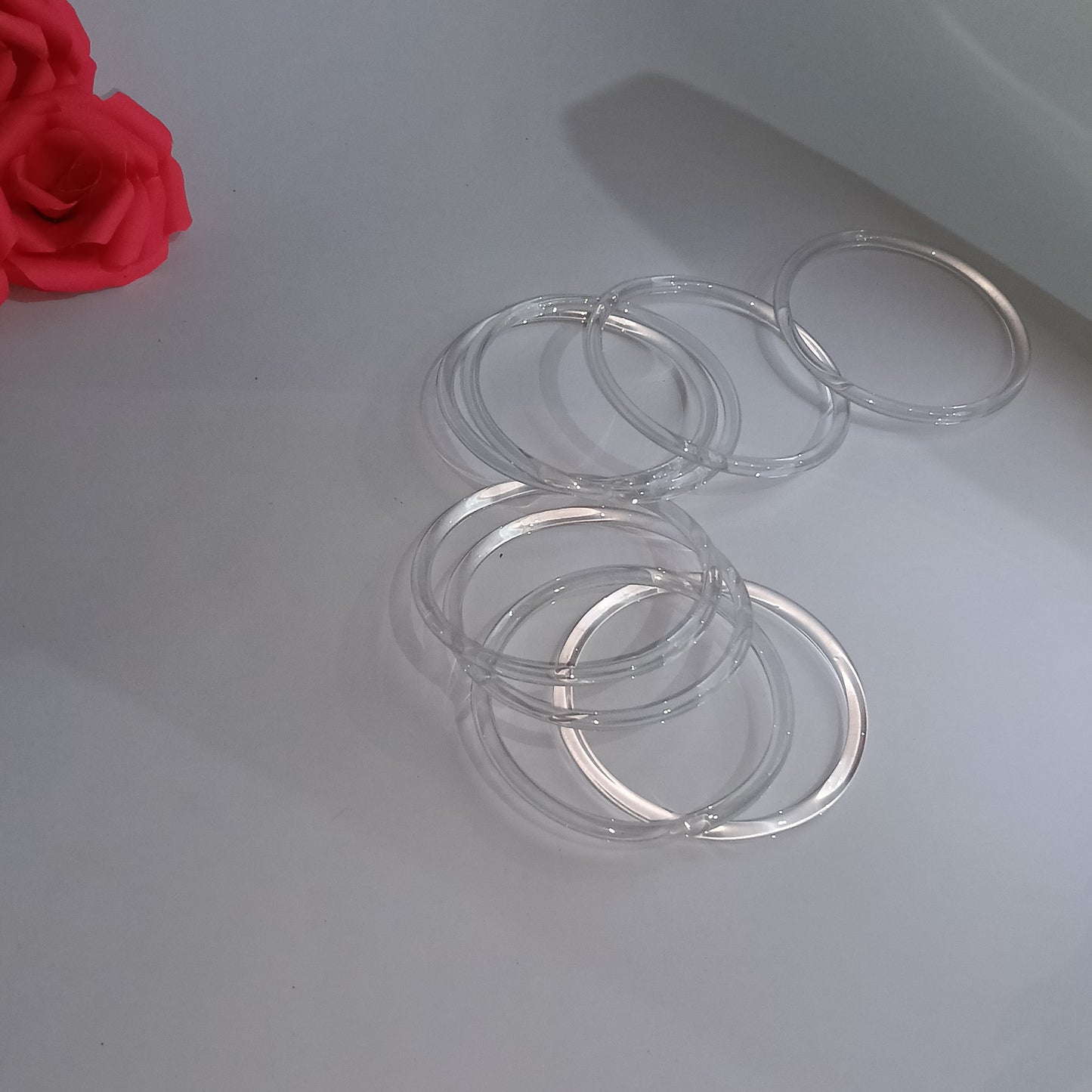 Original Jelly Bangles Set of 8| Joint-Free Design|